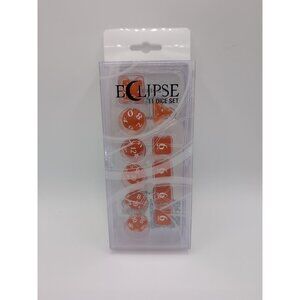 Ultra Pro Dice Set: Eclipse 11 Pumpkin Orange